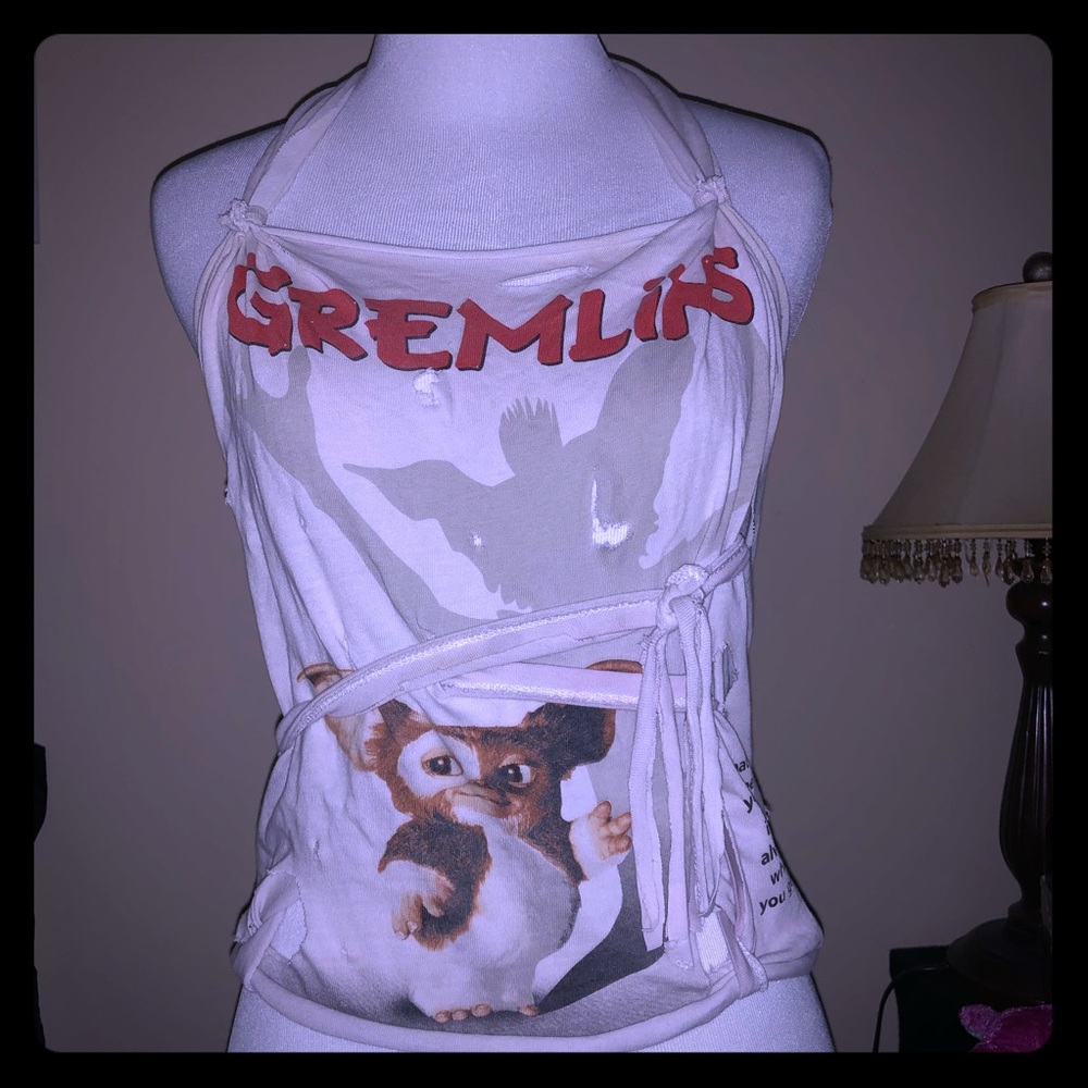 Distressed gremlins tank